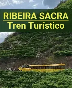 Tren turístico por la Ribeira Sacra