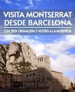 Montserrat: Excursión matutina desde Barcelona con tren cremallera y Moreneta