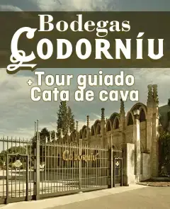 Bodega Codorníu: Tour guiado + Cata de cava